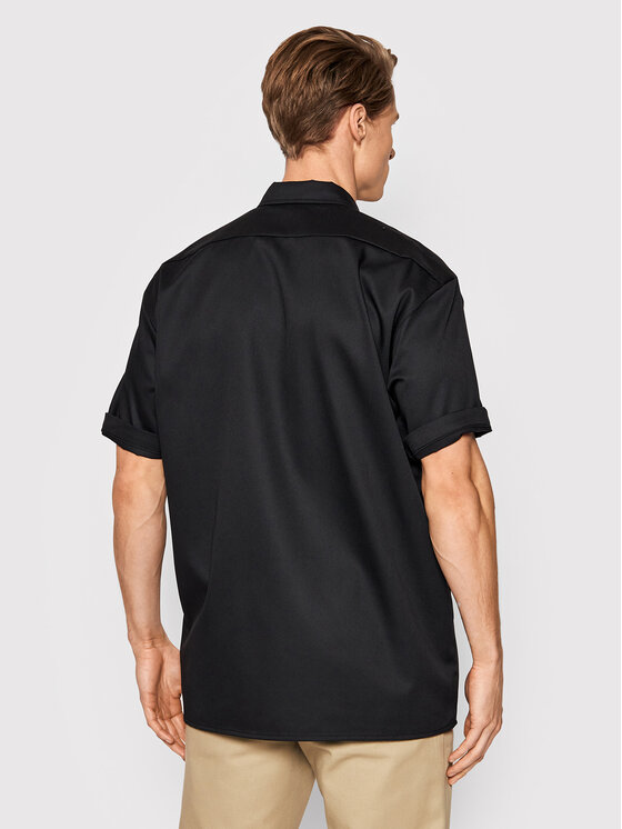 Dickies Dickies Marškiniai Work DK0A4XK7BLK Juoda Relaxed Fit