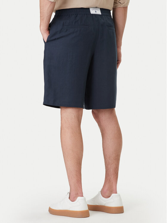 Guess Guess Спортивні шорти F6GD01 WN202 Cиній Regular Fit