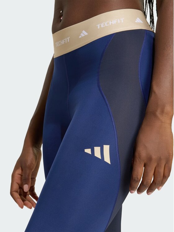 adidas adidas Legginsy 164925 Niebieski jasny Compression Fit
