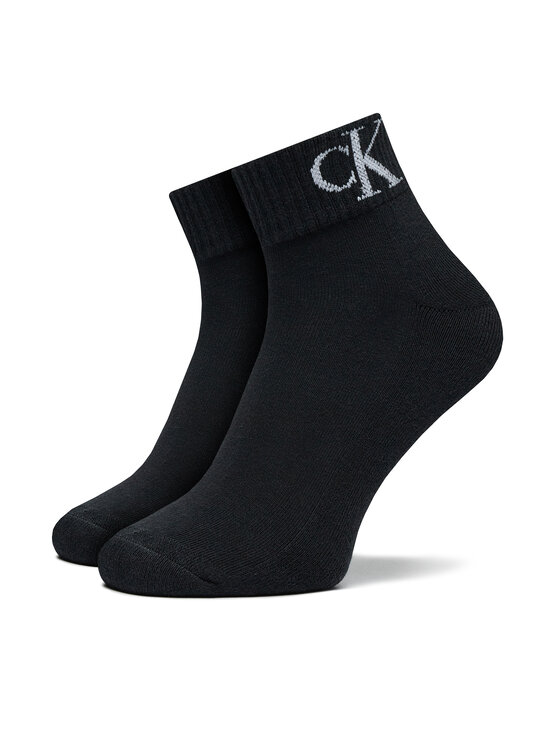 Calvin Klein Jeans Calvin Klein Jeans Набір 2 пар низьких чоловічих шкарпеток 701228805 Чорний