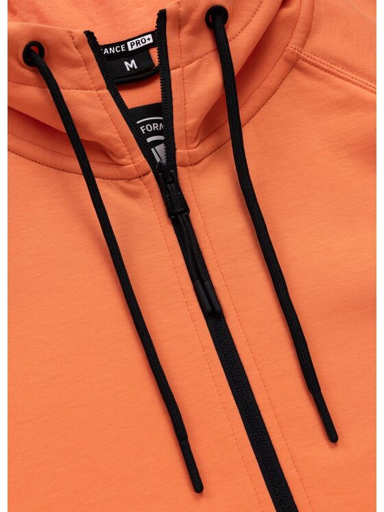 PITBULL PITBULL Bluza DOGWOOD Pomarańczowy Regular Fit