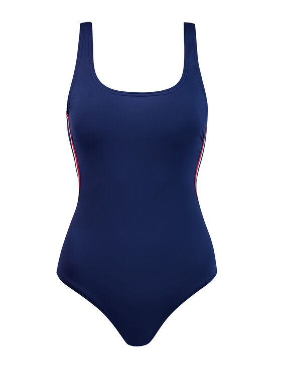 Miss Lou Miss Lou Costume da bagno ML020 Blu scuro