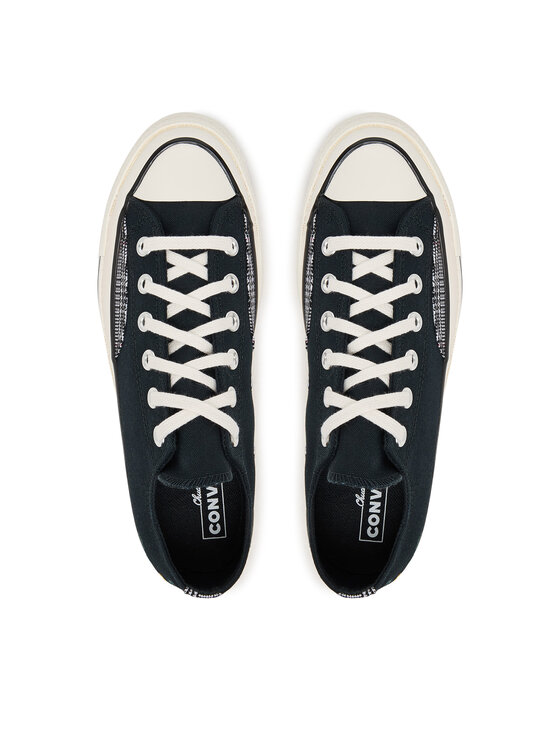 Converse Converse Plátenky Chuck 70 Varsity Vines A15549C Čierna