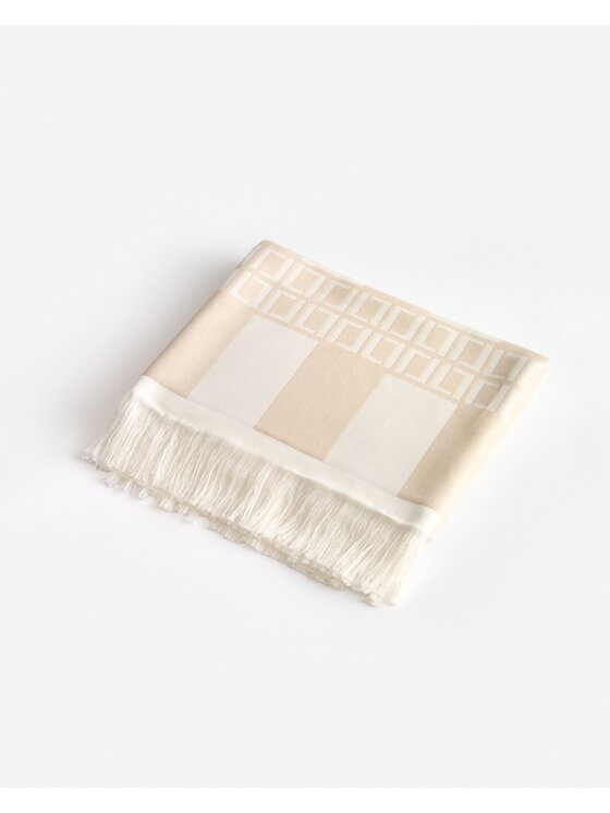 La Mania La Mania Koc Soft Stripes Beżowy