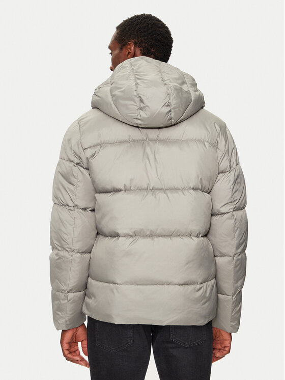 Calvin Klein Calvin Klein Зимно яке K10K113476 Сив Regular Fit