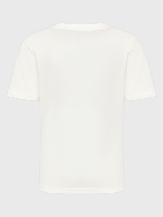 Market Market T-Shirt 399001365 Biały Regular Fit
