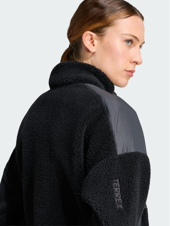adidas adidas Bluza techniczna 169786 Czarny Loose Fit