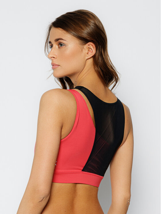 Calvin Klein Performance Reggiseno Top Medium Support Sports Bra GWS K Rosso Modivo It