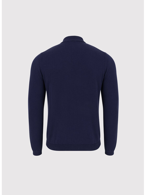 Pako Lorente Pako Lorente Sweter P26WN-2X-009 Granatowy Regular Fit