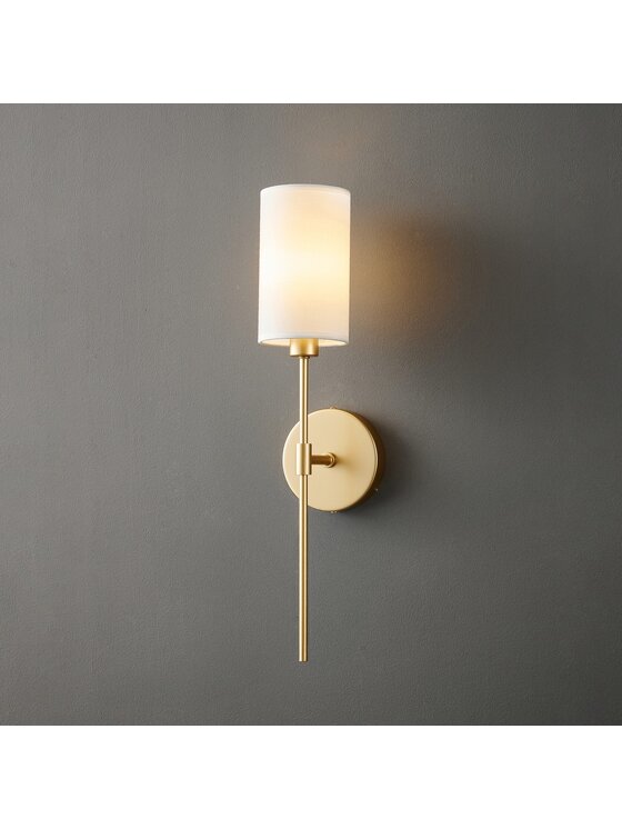MIAhome MIAhome Kinkiet Lampa ścienna DARLING złota 53 cm Złoty