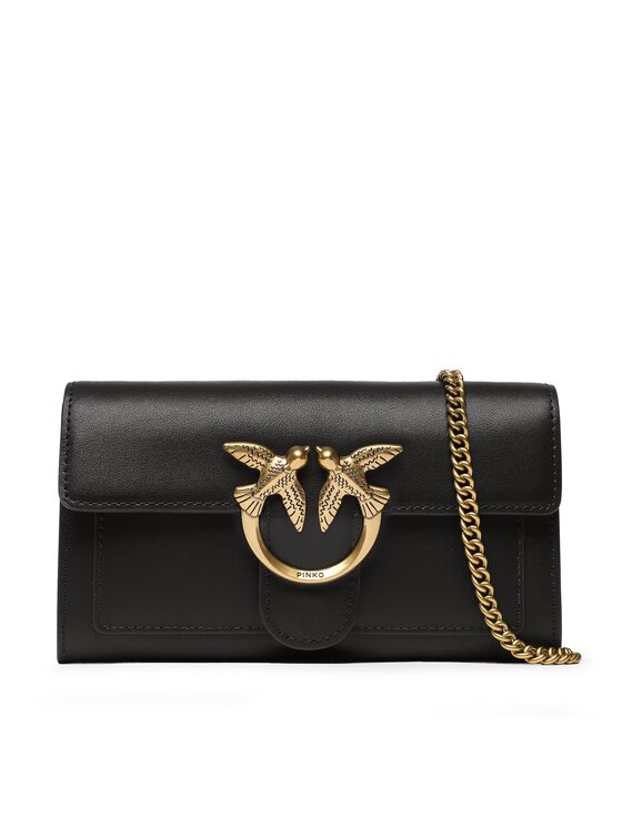 PINKO Pinko Käekott Love One Wallet C PE 23 PLTT 100062 A0F1 Must