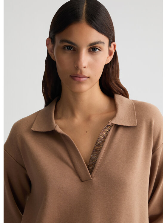 Liu Jo Liu Jo Felpa TA5047FS000X0675 Marrone Regular Fit
