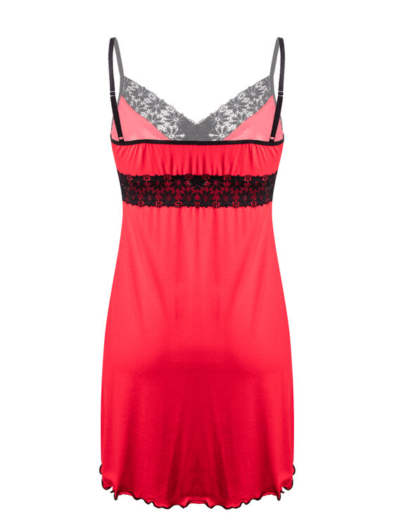 DKaren Lingerie DKaren Lingerie Halka Cassidy Czerwony Slim Fit