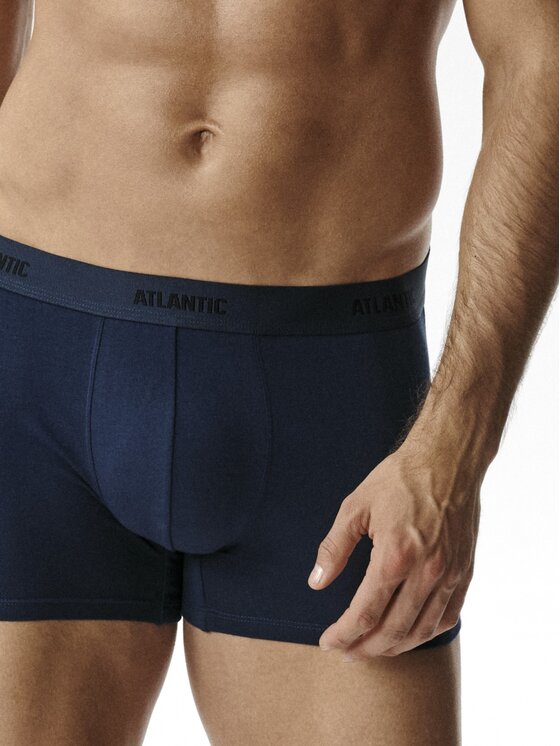 Atlantic Atlantic Bokserki sport Granatowy
