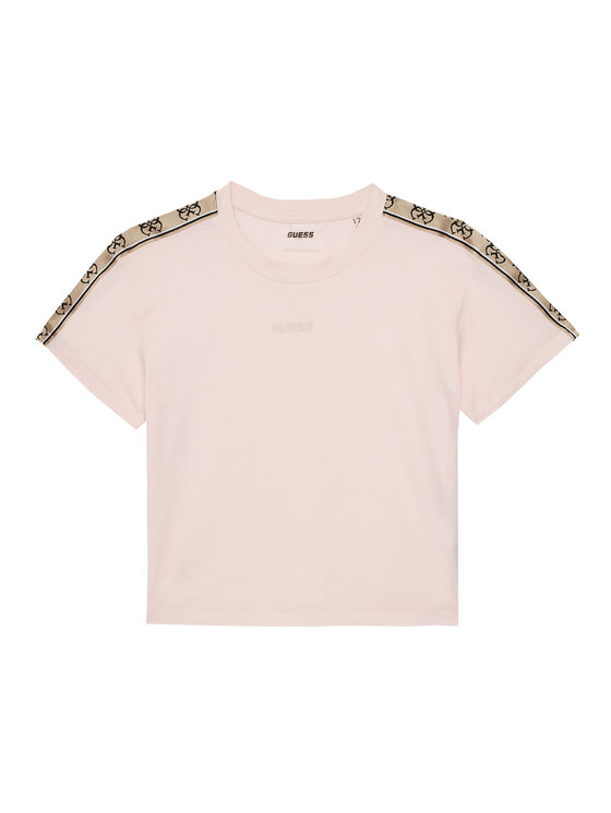 Guess T-Shirt J3RI47 I3Z14 Różowy Regular Fit