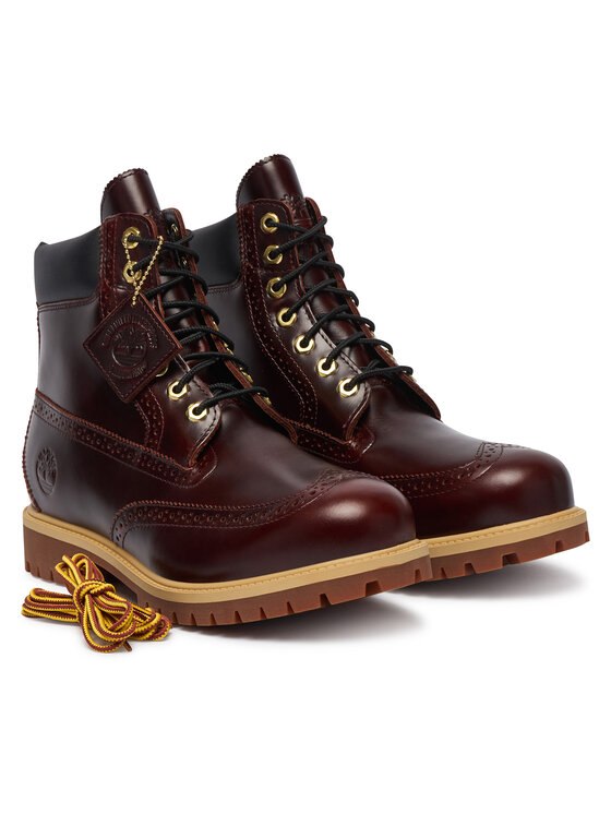 Timberland Timberland Pohodni čevlji TB0A2A8VEIW1 Bordo rdeča