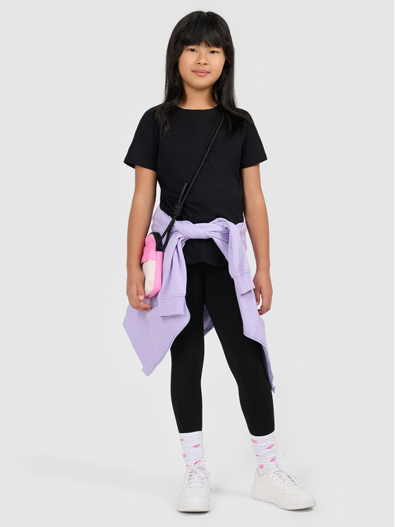 4F 4F T-Shirt NOS Czarny Oversize