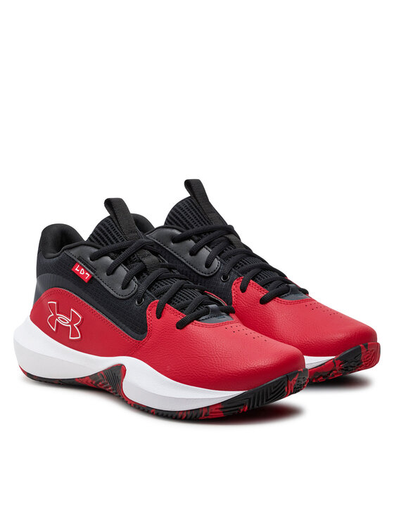 Under Armour Under Armour Buty do koszykówki Ua Lockdown 7 3028512-600 Czerwony