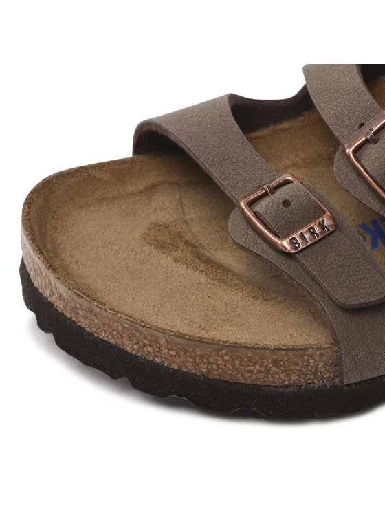 Birkenstock Birkenstock Klapki Florida 0053881 Brązowy