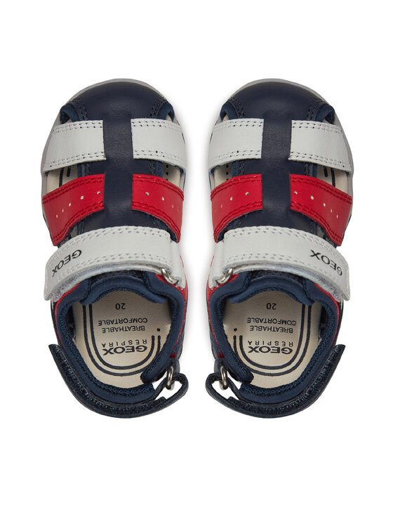 Geox Geox Sandały B Sandal Flaffee Boy B4559B 08515 C0735 M Granatowy