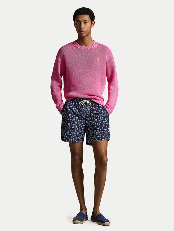Polo Ralph Lauren Polo Ralph Lauren Plavecké šortky 710B13661001 Tmavomodrá Classic Fit