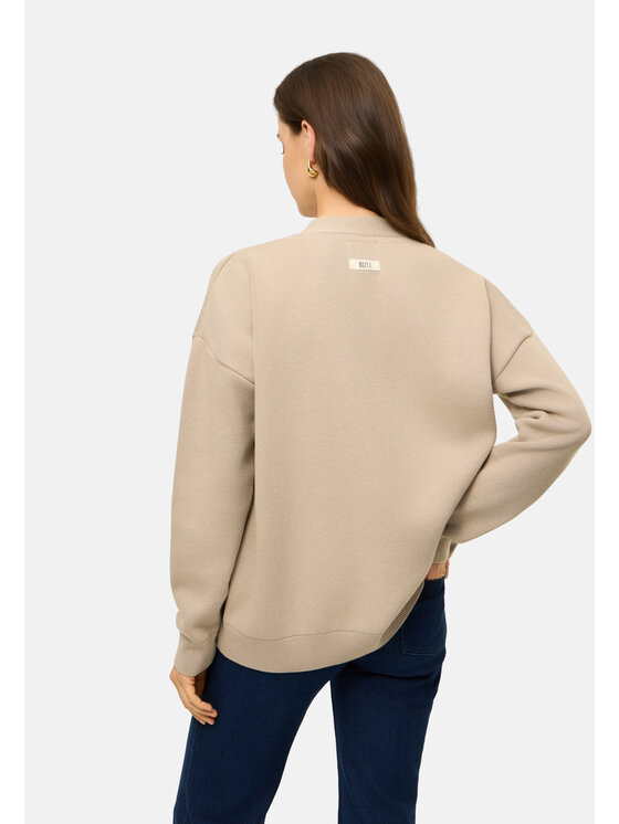 BIZUU BIZUU Kardigan FLOMMY Beżowy Standard Fit