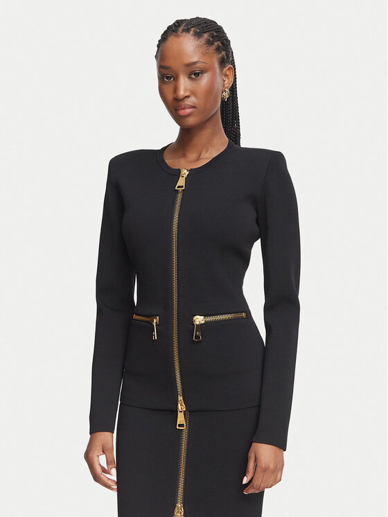 Elisabetta Franchi Elisabetta Franchi Giacca da abito MK-68B-66E2-V590 Nero Slim Fit