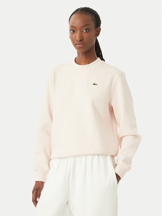 Lacoste Hanorac SF5245 Roz deschis Relaxed Fit