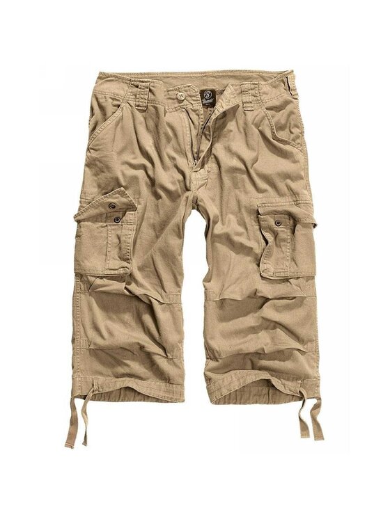 Brandit Brandit Szorty materiałowe 2013.3.6XL Beżowy Regular Fit
