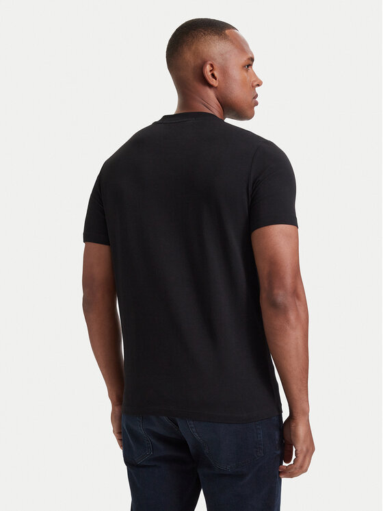 KARL LAGERFELD KARL LAGERFELD Tričko 755032 564235 Čierna Regular Fit