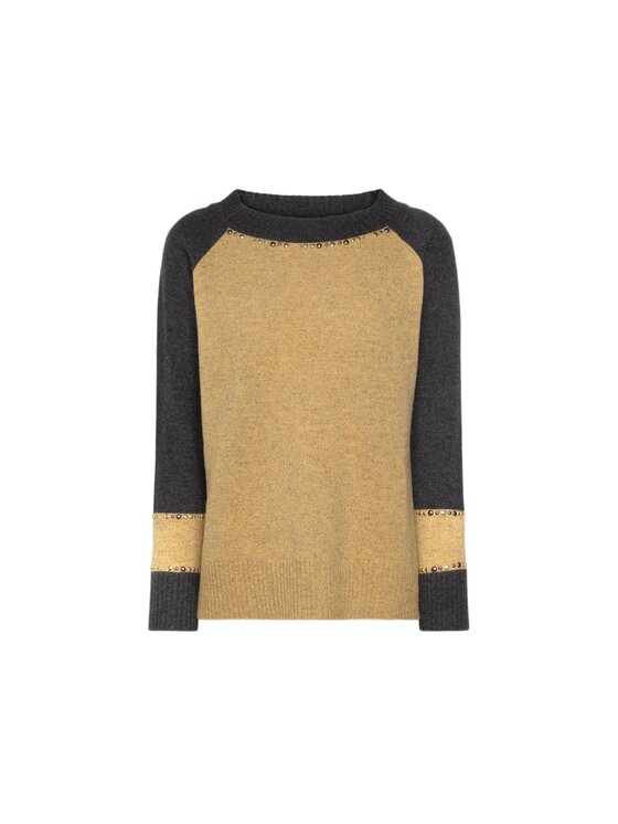 Elena Mirò Elena Mirò Maglione M506Z000641N0B1 Giallo Regular Fit