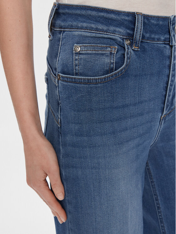 Liu Jo Liu Jo Jeans hlače UXX045 DS060 Modra Wide Fit
