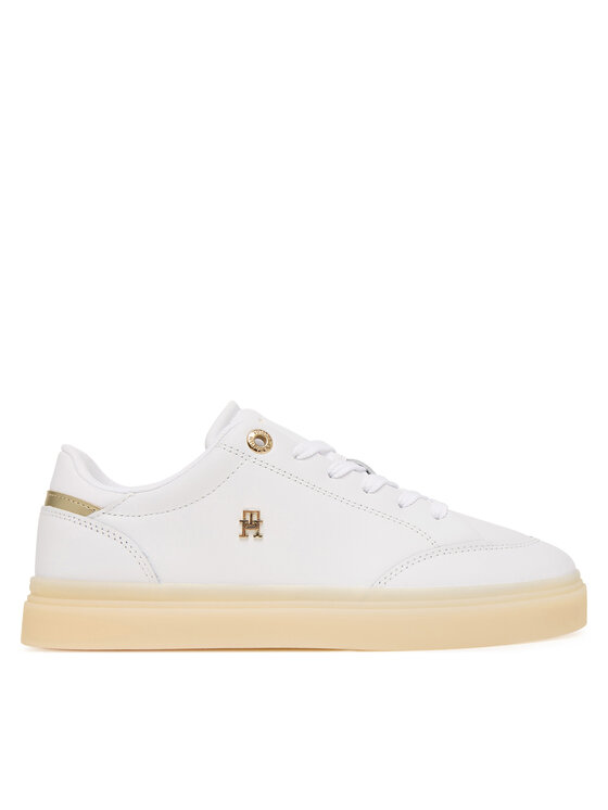 Tommy Hilfiger Tommy Hilfiger Laisvalaikio batai Chic Elevated FW0FW09400 Balta