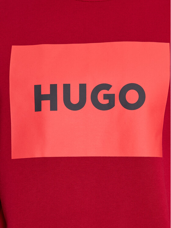 HUGO Hugo Majica dugih rukava Duragol222 50467944 Crvena Regular Fit