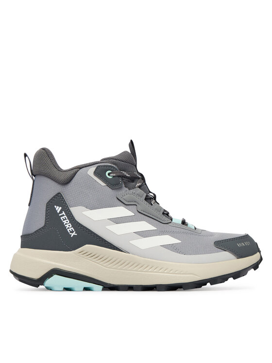 adidas Trekkings Terrex Anylander Mid Rain.Rdy Hiking Shoes JR6600 Gri