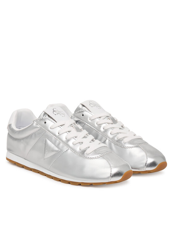 Guess Guess Sneakersy FLPTH2 FAM12 Stříbrná