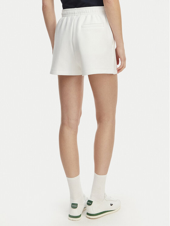 Lacoste Lacoste Športové kraťasy GF9991 Biela Regular Fit
