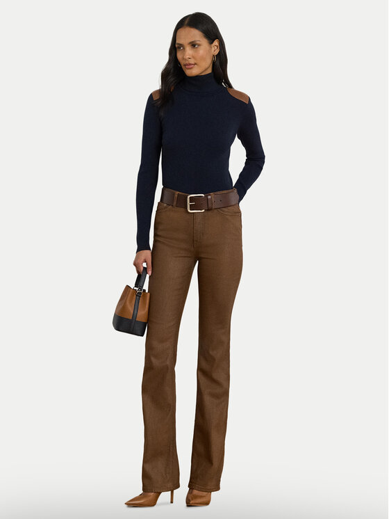 LAUREN RALPH LAUREN LAUREN RALPH LAUREN Dolcevita 200951386008 Blu scuro Slim Fit