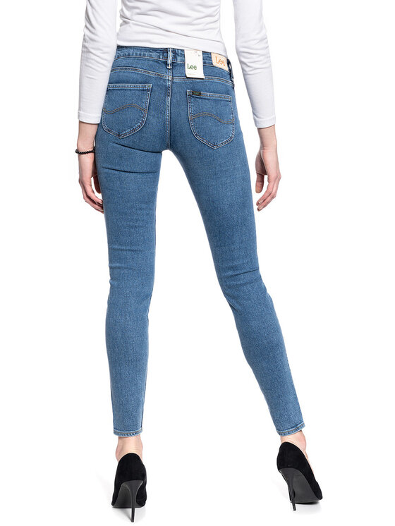 Lee Lee Jeans SCARLETT SELVAGE Blu Skinny Fit