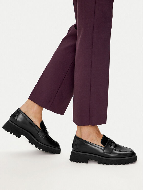 Clarks Clarks Loafers Stayso Edge 26174705 Μαύρο
