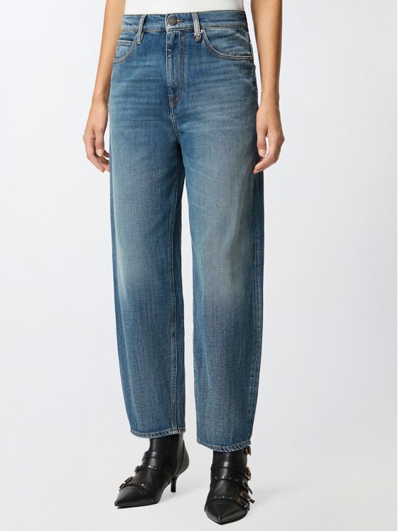 PINKO PINKO Τζιν Estelle egg soft ocean denim Μπλε Regular Fit