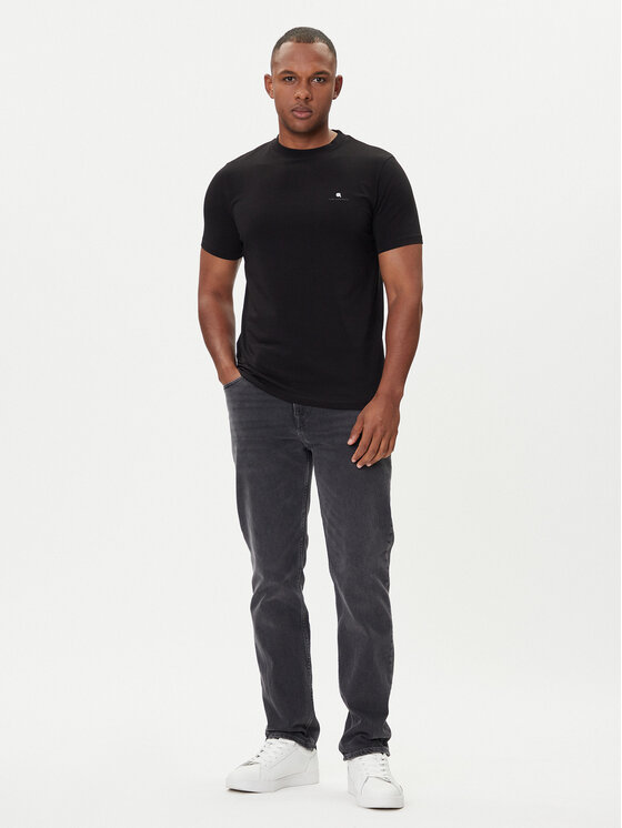KARL LAGERFELD KARL LAGERFELD T-shirt 755053 554235 Crna Regular Fit