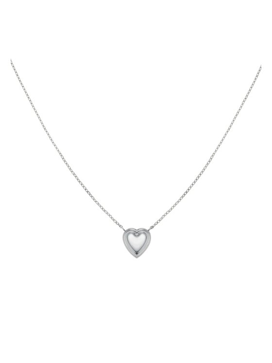 Rosefield Rosefield Naszyjnik Heart Collection Srebrny