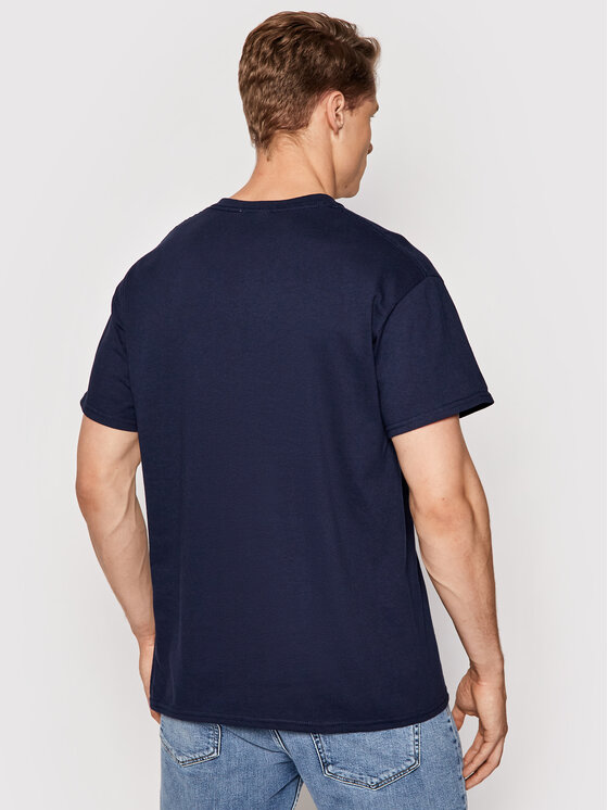 Thrasher Thrasher Marškinėliai Flame Tamsiai mėlyna Regular Fit