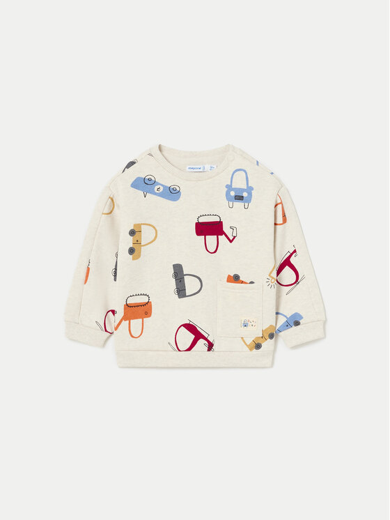 Mayoral Mayoral Bluza 2462 Beżowy Regular Fit