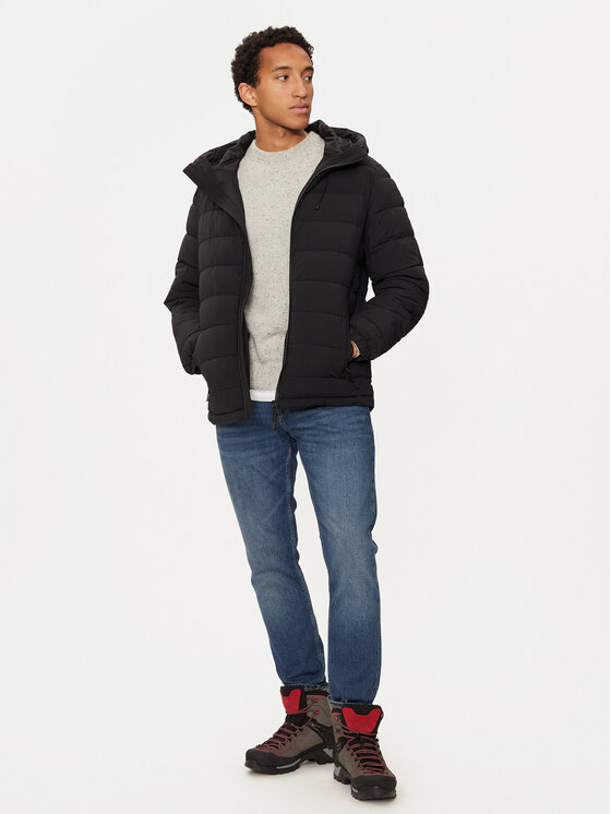 CMP CMP Μπουφάν χειμωνιάτικο 34K0167 Μαύρο Regular Fit