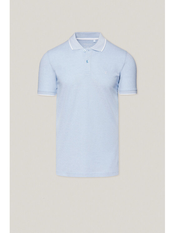 Próchnik Próchnik Polo PM4 PO073125000026 Niebieski Regular Fit