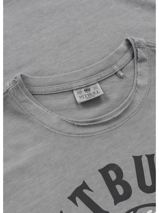 PITBULL PITBULL T-Shirt AUTOMATIC Szary Regular Fit