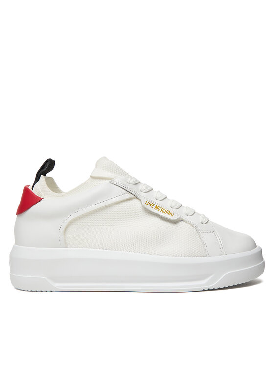 LOVE MOSCHINO Sneakers JA15055G1OIZ010B Alb