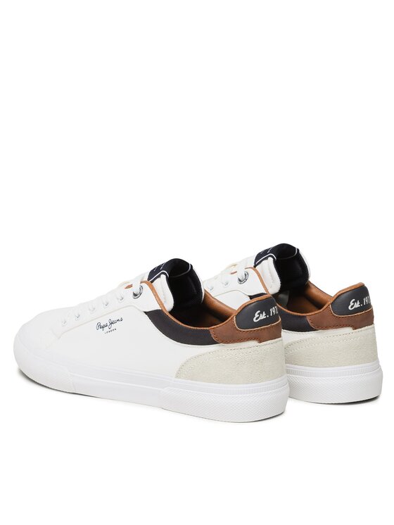 Pepe Jeans Pepe Jeans Sneakersy Kenton Court PMS30839 Biela
